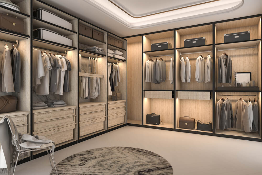 Walk in Closets Lighting design iRuang Jasa desain interior jakarta